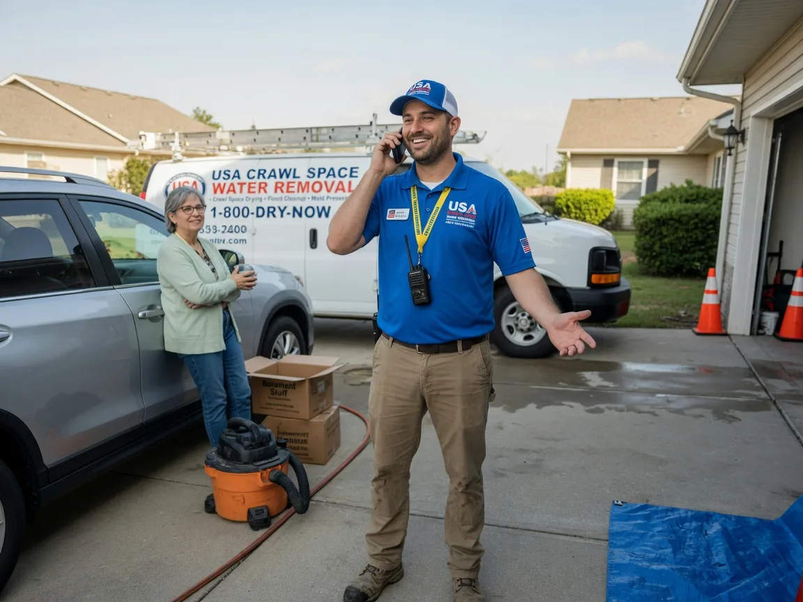 Crawl Space Water Removal Kingman, IN FAQs